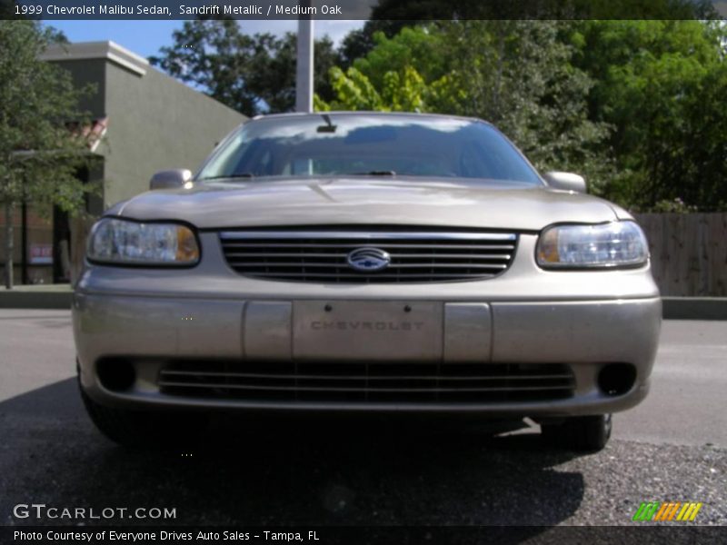 Sandrift Metallic / Medium Oak 1999 Chevrolet Malibu Sedan