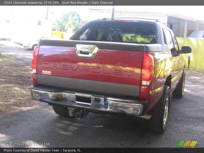 Sport Red Metallic / Dark Charcoal 2004 Chevrolet Avalanche 1500 Z66