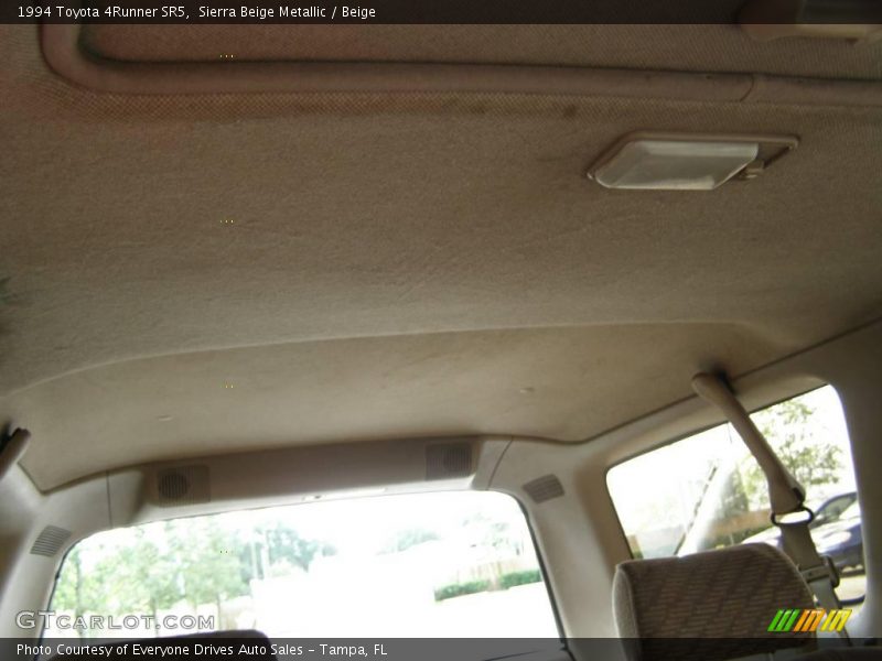 Sierra Beige Metallic / Beige 1994 Toyota 4Runner SR5