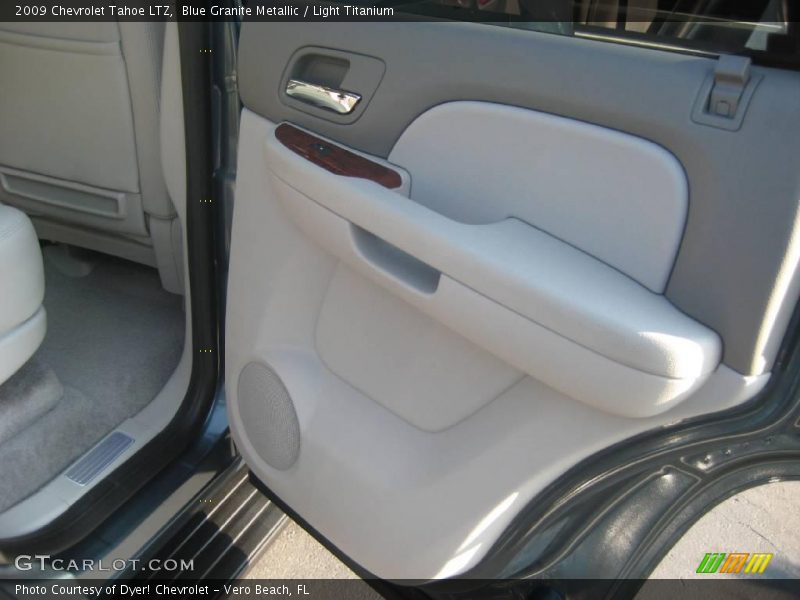Blue Granite Metallic / Light Titanium 2009 Chevrolet Tahoe LTZ