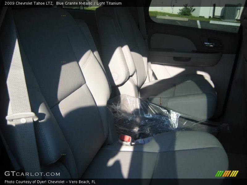 Blue Granite Metallic / Light Titanium 2009 Chevrolet Tahoe LTZ