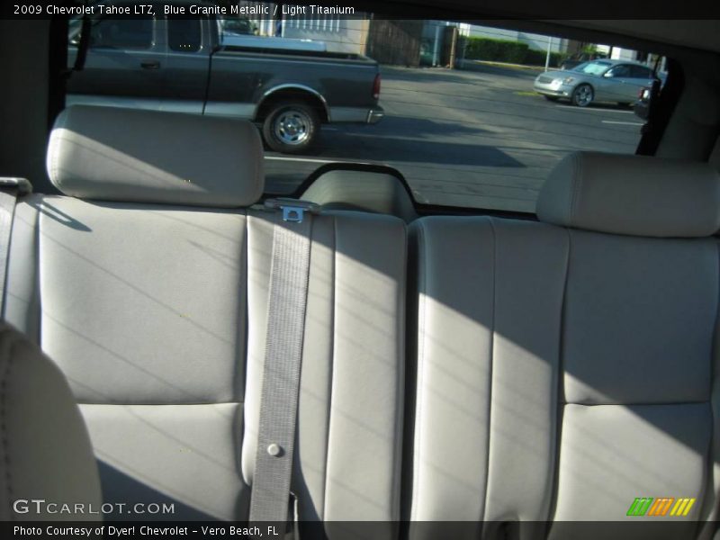 Blue Granite Metallic / Light Titanium 2009 Chevrolet Tahoe LTZ
