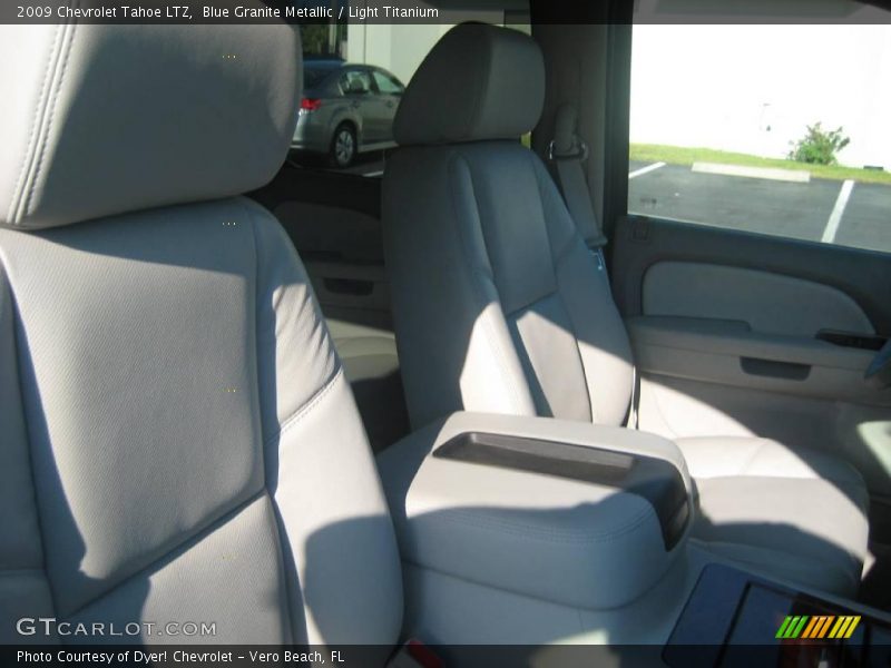 Blue Granite Metallic / Light Titanium 2009 Chevrolet Tahoe LTZ