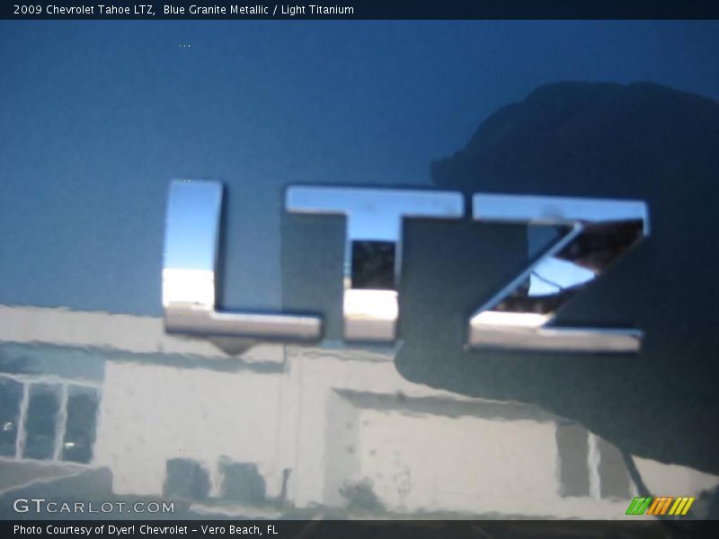 Blue Granite Metallic / Light Titanium 2009 Chevrolet Tahoe LTZ