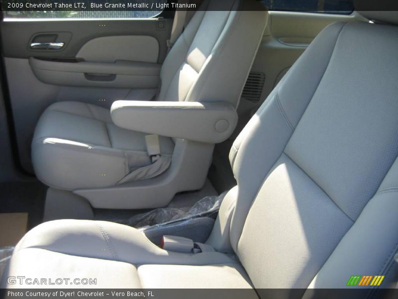 Blue Granite Metallic / Light Titanium 2009 Chevrolet Tahoe LTZ