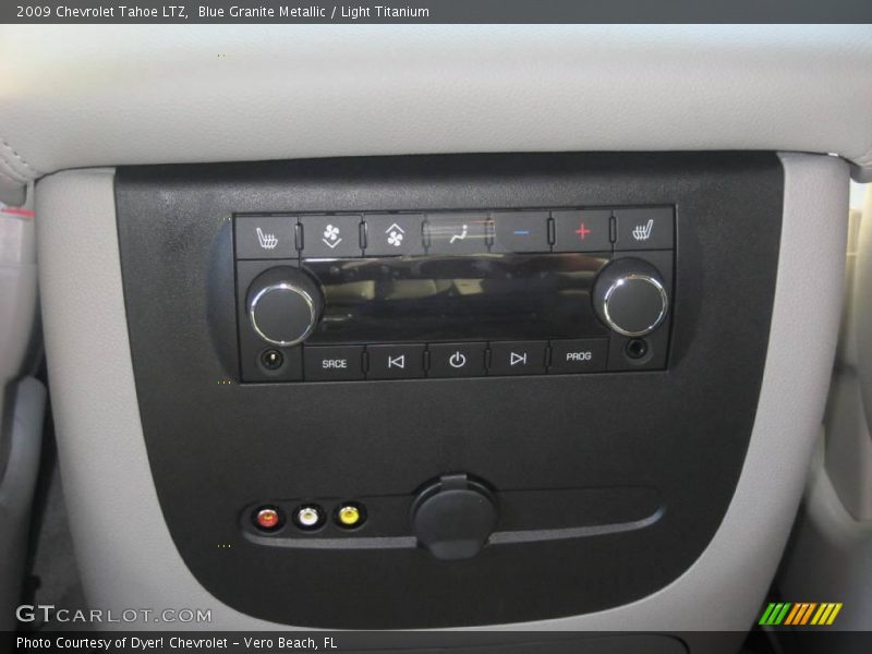 Blue Granite Metallic / Light Titanium 2009 Chevrolet Tahoe LTZ