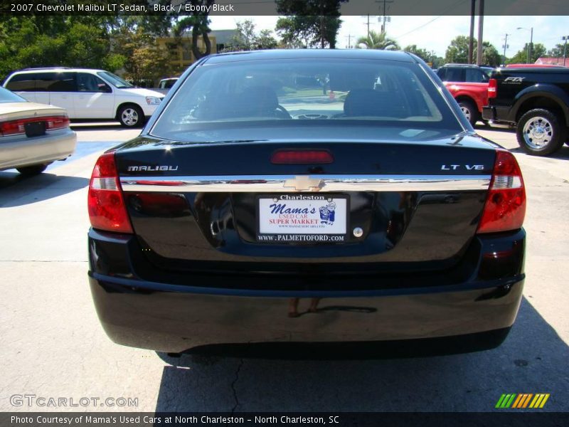 Black / Ebony Black 2007 Chevrolet Malibu LT Sedan
