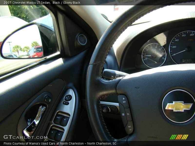 Black / Ebony Black 2007 Chevrolet Malibu LT Sedan