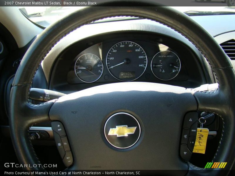 Black / Ebony Black 2007 Chevrolet Malibu LT Sedan