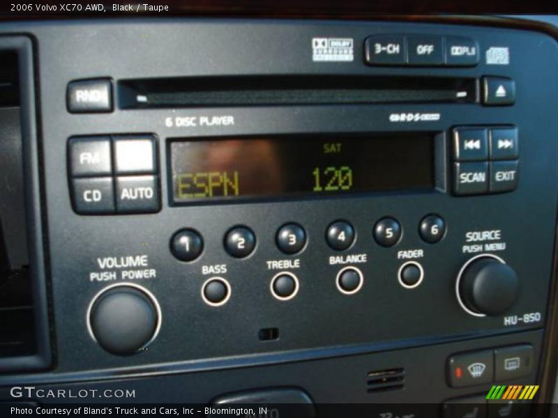 Black / Taupe 2006 Volvo XC70 AWD