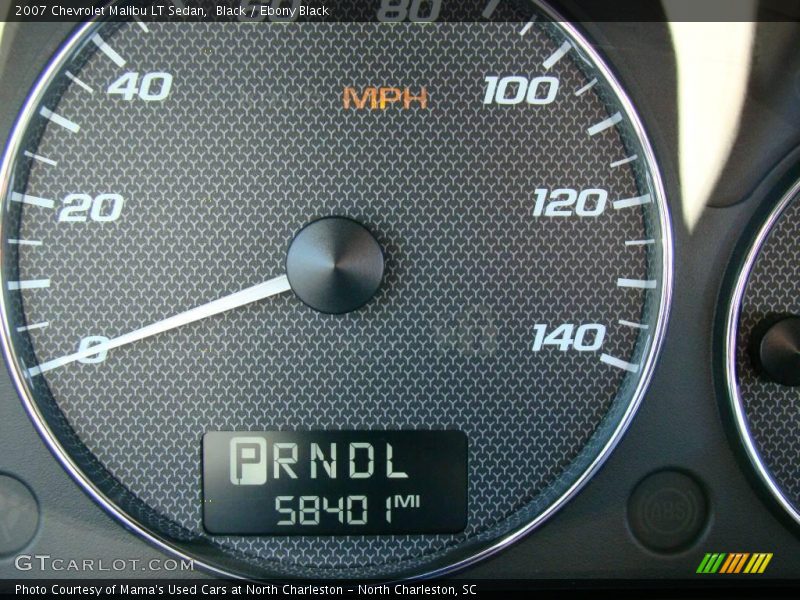 Black / Ebony Black 2007 Chevrolet Malibu LT Sedan