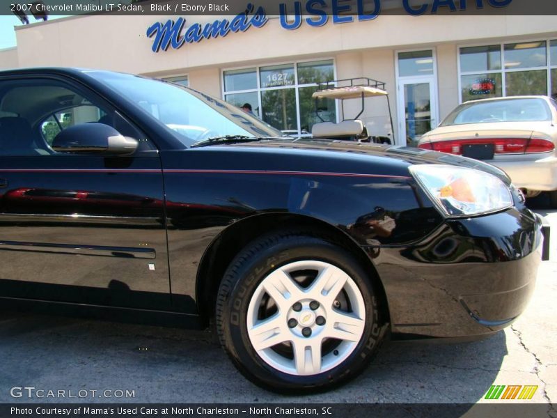 Black / Ebony Black 2007 Chevrolet Malibu LT Sedan