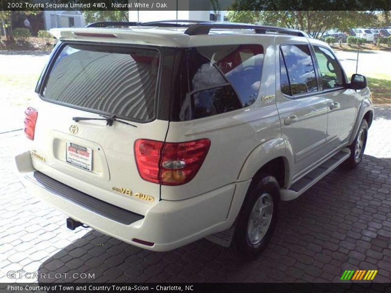 Natural White / Oak 2002 Toyota Sequoia Limited 4WD