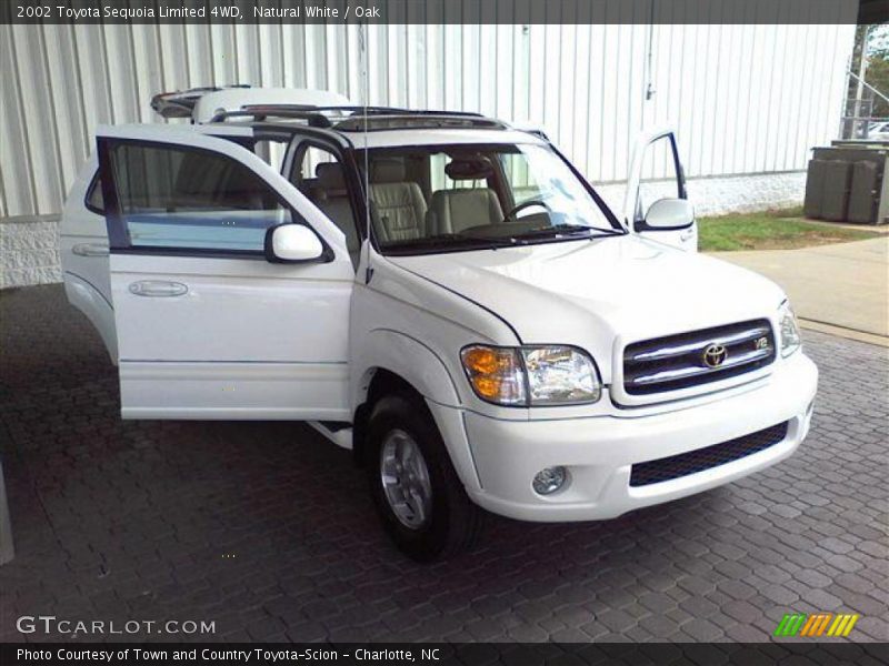 Natural White / Oak 2002 Toyota Sequoia Limited 4WD