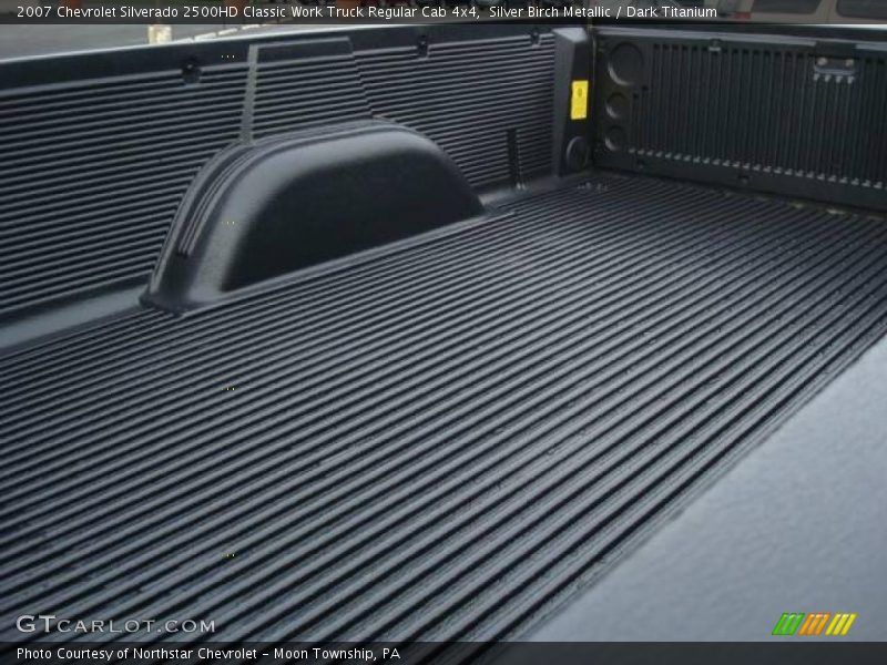 Silver Birch Metallic / Dark Titanium 2007 Chevrolet Silverado 2500HD Classic Work Truck Regular Cab 4x4