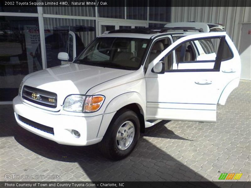 Natural White / Oak 2002 Toyota Sequoia Limited 4WD