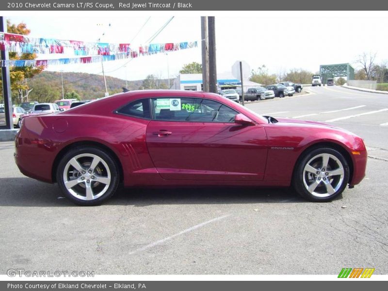 Red Jewel Tintcoat / Black 2010 Chevrolet Camaro LT/RS Coupe