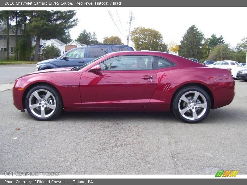 Red Jewel Tintcoat / Black 2010 Chevrolet Camaro LT/RS Coupe