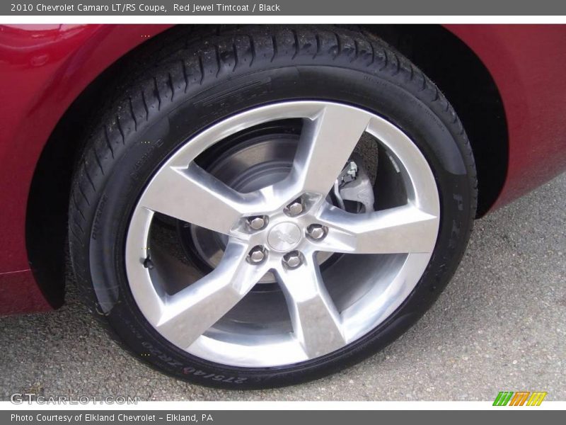 Red Jewel Tintcoat / Black 2010 Chevrolet Camaro LT/RS Coupe