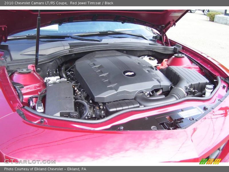 Red Jewel Tintcoat / Black 2010 Chevrolet Camaro LT/RS Coupe
