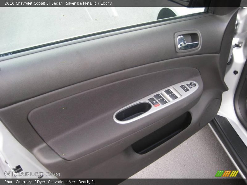 Silver Ice Metallic / Ebony 2010 Chevrolet Cobalt LT Sedan