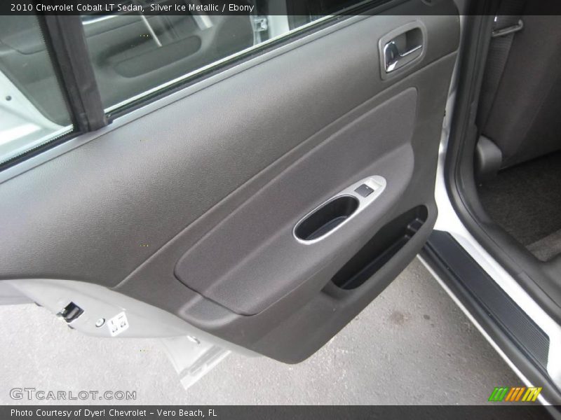 Silver Ice Metallic / Ebony 2010 Chevrolet Cobalt LT Sedan