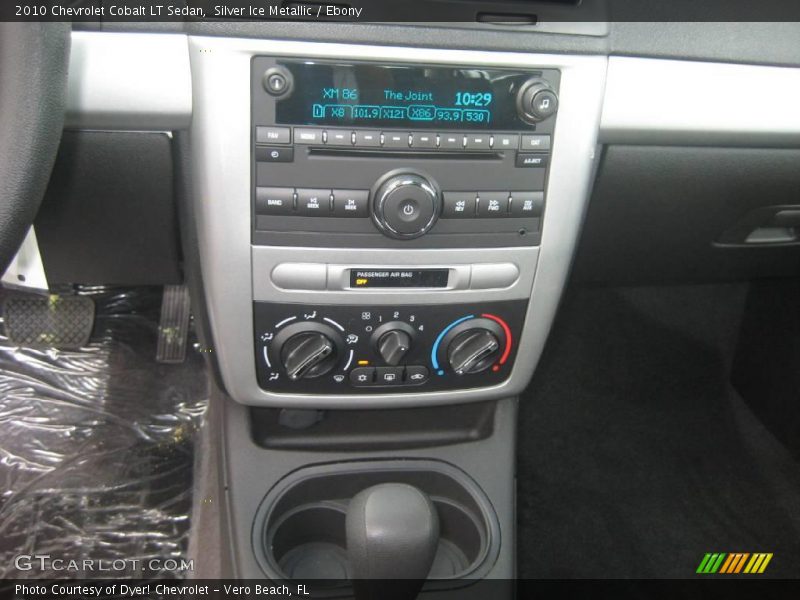 Silver Ice Metallic / Ebony 2010 Chevrolet Cobalt LT Sedan