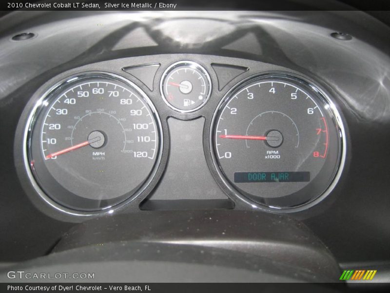Silver Ice Metallic / Ebony 2010 Chevrolet Cobalt LT Sedan
