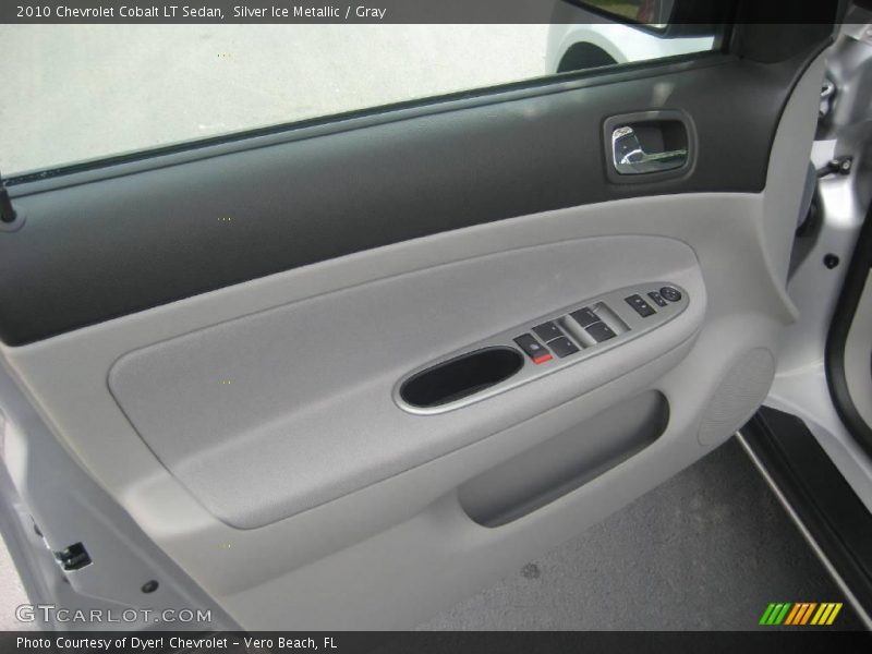 Silver Ice Metallic / Gray 2010 Chevrolet Cobalt LT Sedan