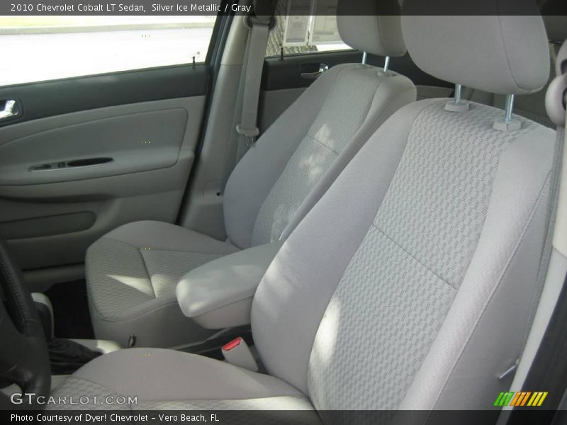 Silver Ice Metallic / Gray 2010 Chevrolet Cobalt LT Sedan