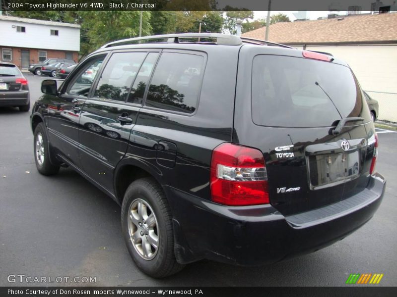 Black / Charcoal 2004 Toyota Highlander V6 4WD