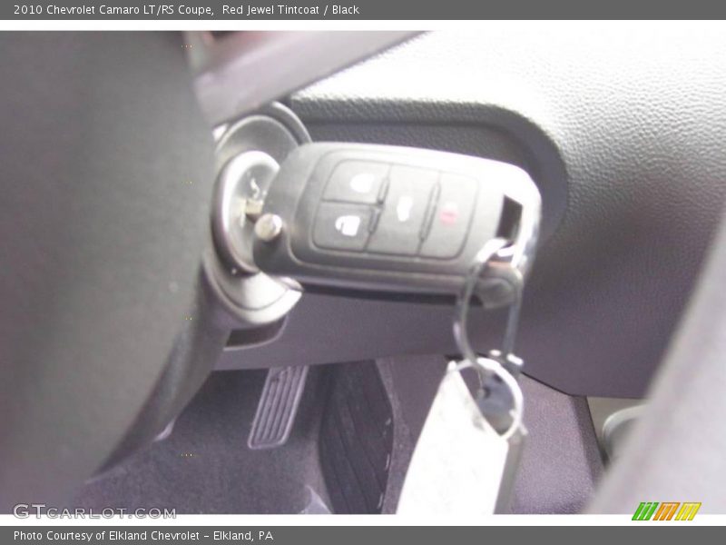 Red Jewel Tintcoat / Black 2010 Chevrolet Camaro LT/RS Coupe