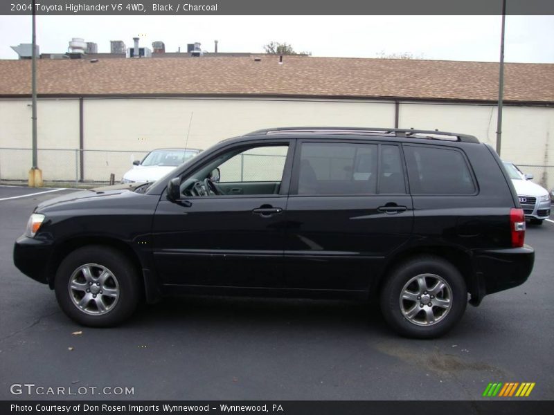 Black / Charcoal 2004 Toyota Highlander V6 4WD