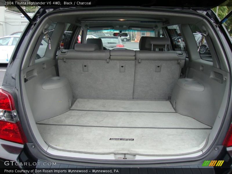 Black / Charcoal 2004 Toyota Highlander V6 4WD