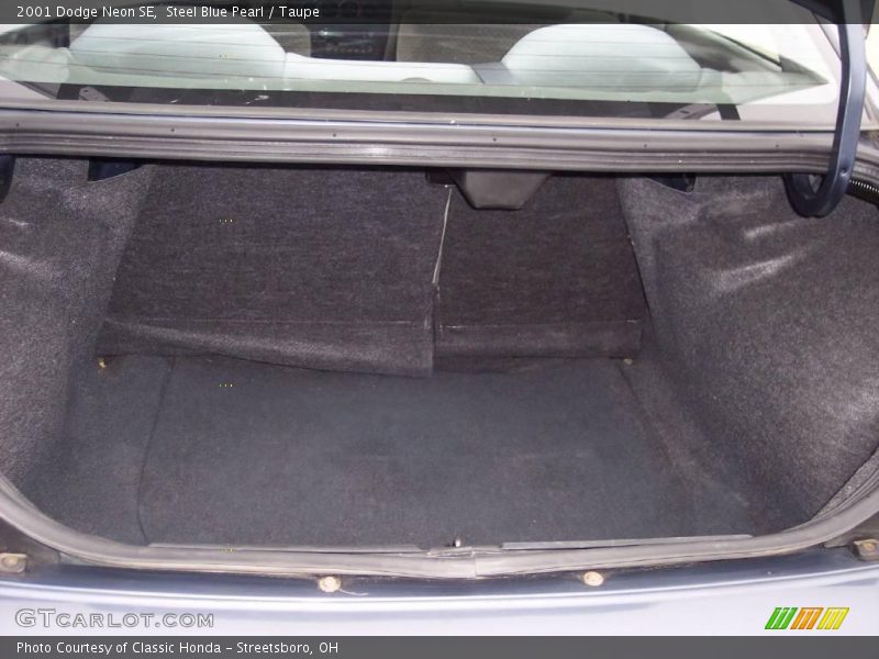 Steel Blue Pearl / Taupe 2001 Dodge Neon SE