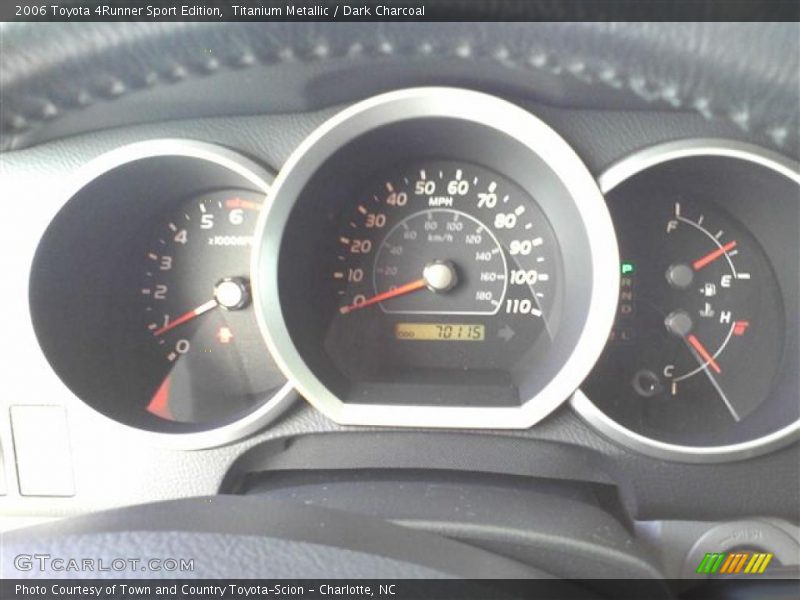 Titanium Metallic / Dark Charcoal 2006 Toyota 4Runner Sport Edition