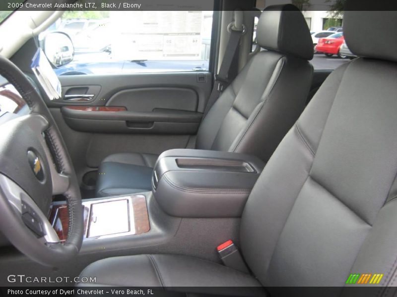Black / Ebony 2009 Chevrolet Avalanche LTZ