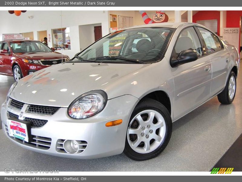 Bright Silver Metallic / Dark Slate Gray 2003 Dodge Neon SXT
