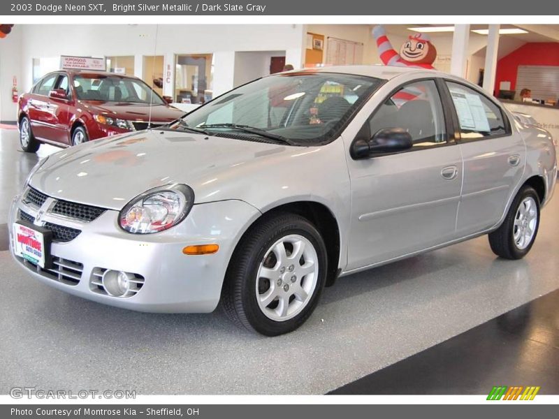 Bright Silver Metallic / Dark Slate Gray 2003 Dodge Neon SXT