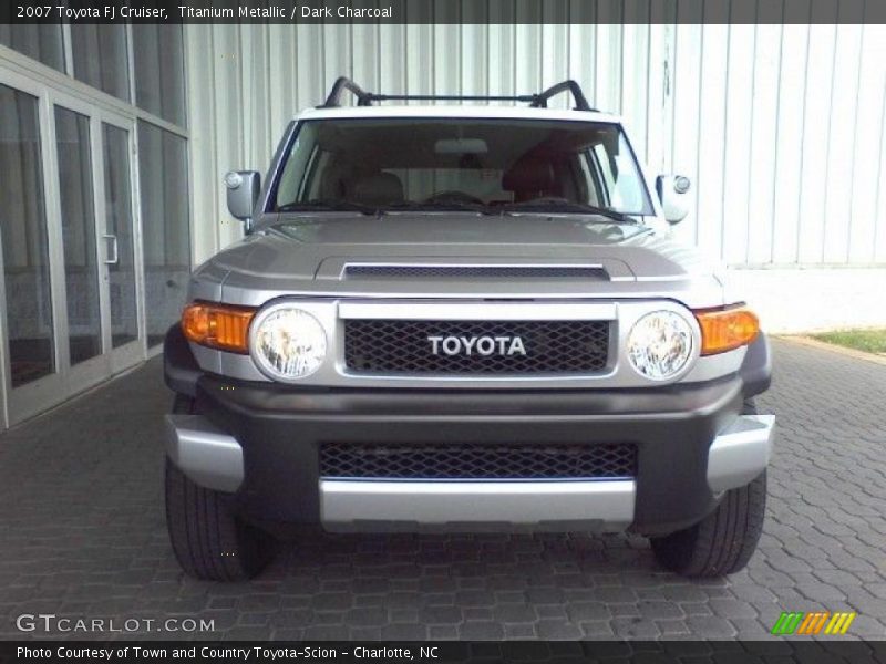 Titanium Metallic / Dark Charcoal 2007 Toyota FJ Cruiser
