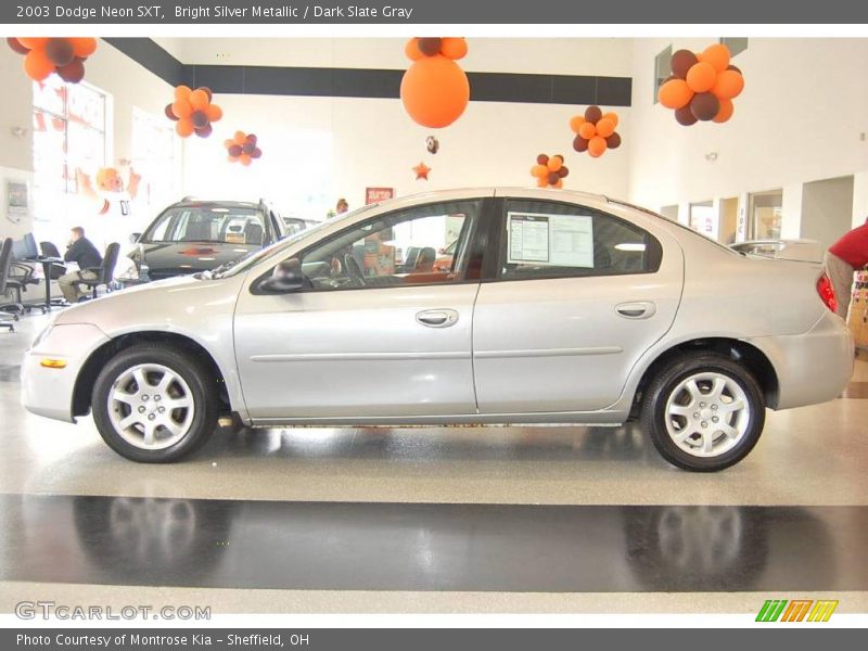 Bright Silver Metallic / Dark Slate Gray 2003 Dodge Neon SXT