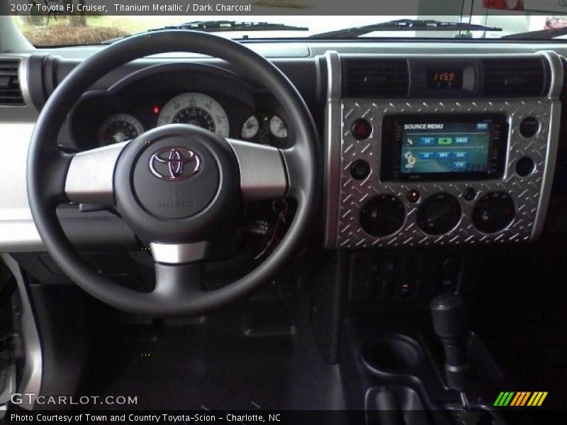 Titanium Metallic / Dark Charcoal 2007 Toyota FJ Cruiser