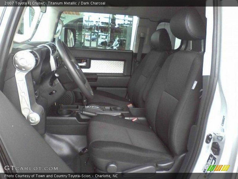Titanium Metallic / Dark Charcoal 2007 Toyota FJ Cruiser