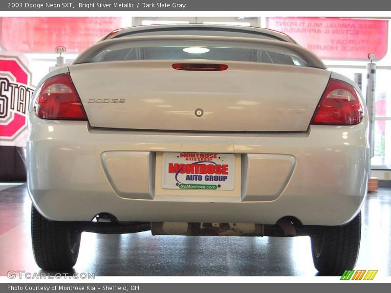 Bright Silver Metallic / Dark Slate Gray 2003 Dodge Neon SXT