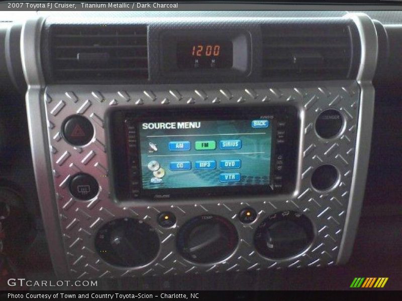 Titanium Metallic / Dark Charcoal 2007 Toyota FJ Cruiser