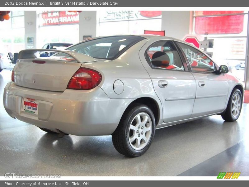 Bright Silver Metallic / Dark Slate Gray 2003 Dodge Neon SXT