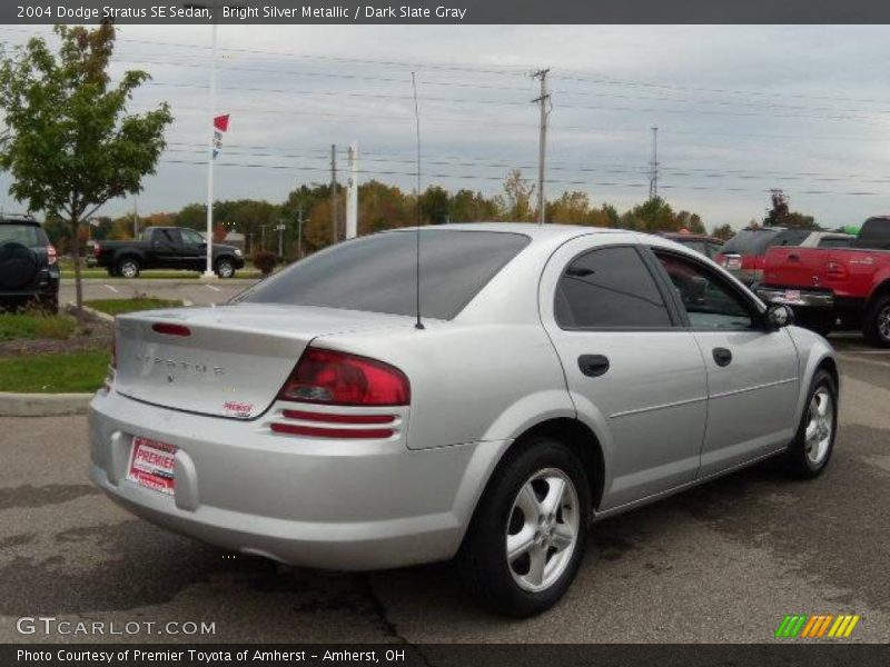 Bright Silver Metallic / Dark Slate Gray 2004 Dodge Stratus SE Sedan