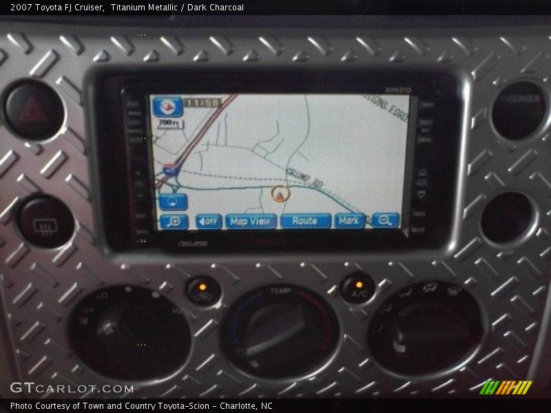 Titanium Metallic / Dark Charcoal 2007 Toyota FJ Cruiser