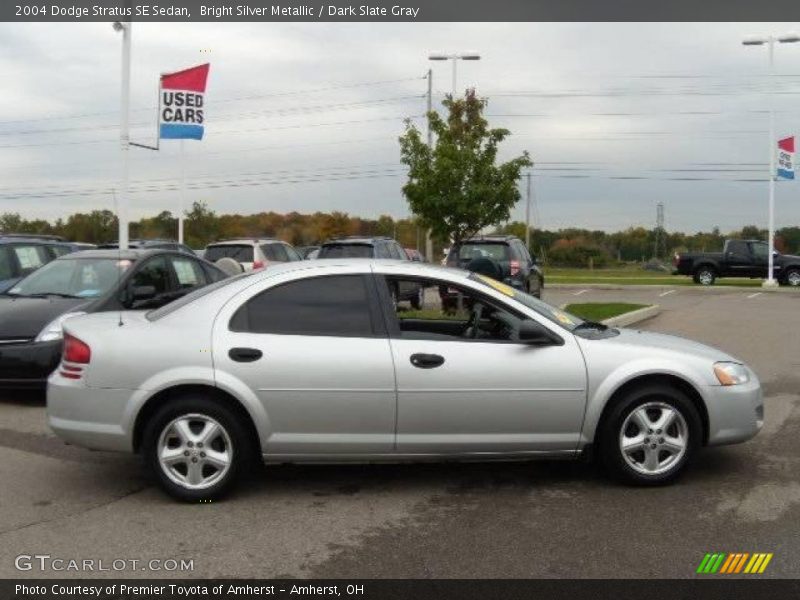 Bright Silver Metallic / Dark Slate Gray 2004 Dodge Stratus SE Sedan