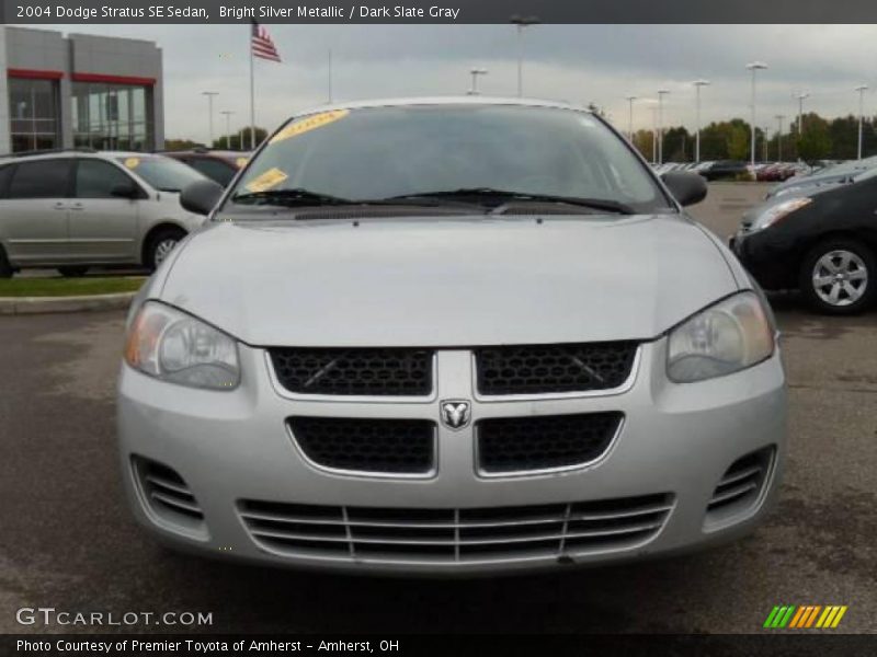 Bright Silver Metallic / Dark Slate Gray 2004 Dodge Stratus SE Sedan